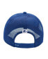 Men's White, Blue Tampa Bay Lightning Arch Logo Trucker Adjustable Hat
