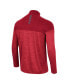 Men's Crimson Washington State Cougars Positraction Lightweight Quarter-Zip Windshirt