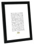 Deknudt S41JL2 - Cardboard - Glass - Wood - Black - Single picture frame - Table - Wall - 29.7 x 42 cm - Rectangular