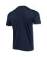 ფოტო #2 პროდუქტის Men's Navy West Virginia Mountaineers Basketball Drop Legend Performance T-shirt