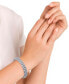 ფოტო #2 პროდუქტის Diamond Accent Flex Bracelet in Sterling Silver-Plated Brass