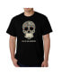 Фото #1 товара Men's Word Art - Dia De Los Muertos T-Shirt