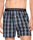 Фото #4 товара Men's Patterned Woven Boxers