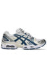 Фото #2 товара Asics Gel-Nimbus 9 trainers in white and light indigo