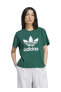 Yeşil Kadın T-shirt In8434 Trfl