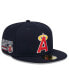 Фото #1 товара Men's Navy Los Angeles Angels Big League Chew Team 59FIFTY Fitted Hat