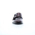 Фото #3 товара Bruno Magli Alfeo BM3AFOJ0 Mens Burgundy Oxfords & Lace Ups Monk Strap Shoes