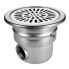 ASTRALPOOL 00268 AISI316 circular stainless steel pool drain lateral 2´´ outlet