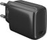 Фото #5 товара Wentronic Ladegerät USB C 1-fach schwarz PD Steckernetzteil 20W - Charger