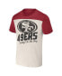 Фото #2 товара Men's Nfl X Darius Rucker Collection by Cream San Francisco 49ers Colorblocked T-shirt