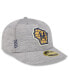 ფოტო #4 პროდუქტის Men's Gray Milwaukee Brewers 2024 Clubhouse Low Profile 59FIFTY Fitted Hat