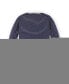 Men's Long Sleeve Crew Neck Sweater with Pocket