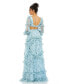 ფოტო #5 პროდუქტის Women's Ieena Long Sleeve Gown