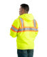 Big & Tall Hi Vis Class 3 Hooded Active Jacket