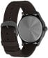 Фото #2 товара Men's Expedition Field Quartz Analog Brown material Strap 43mm Round Watch