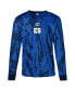 ფოტო #3 პროდუქტის Men's Blue El Salvador National Team 2023 Home Replica Long Sleeve Jersey