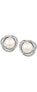 ფოტო #3 პროდუქტის Cultured Freshwater Pearl (7mm) & Diamond (1/8 ct. t.w.) Stud Earrings in 14k Gold