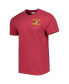 Фото #3 товара Men's Garnet Florida State Seminoles Vault Helmet History Comfort T-shirt