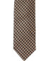 Boss Hugo Boss Medium Beige Allover Pattern Silk Tie Men's Beige Pce.