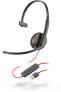 Фото #1 товара Poly Blackwire C3210 - Kabelgebunden - Büro/Callcenter - 20 - 20000 Hz - 87 g - Kopfhörer - Schwarz