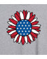 ფოტო #2 პროდუქტის Hybrid Apparel Trendy Juniors Sunflower Graphic Oversized Tee