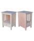 Фото #4 товара Mission Tall End Table with Drawer