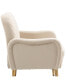 Фото #6 товара Velvet Chair, Accent Chair/ Living Room Leisure Chair With Metal Feet