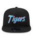 Фото #2 товара Men's Black Auburn Tigers Vice Undervisor 9FIFTY Snapback Hat