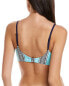 Фото #2 товара Lemlem Luchia Bralette Bikini Top Women's Blue S