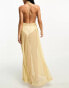 Ann Summers strappy beach summer dress in gold