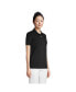 ფოტო #5 პროდუქტის Women's Mesh Cotton Short Sleeve Polo Shirt