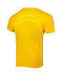 Фото #2 товара Men's Gold Los Angeles Chargers Fast Track Tonal Highlight T-shirt
