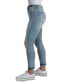 ფოტო #3 პროდუქტის Juniors' High-Rise Ripped Skinny Jeans