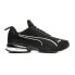 Фото #1 товара Puma Viz Runner Sport Mens Black Sneakers Casual Shoes 195347-02