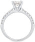 ფოტო #5 პროდუქტის Diamond Princess-Cut Bridal Set (1-1/2 ct. t.w.) in 14k White Gold