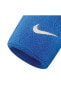 Swoosh Wristbands 2 Pk Royal Blue/white Osfm,one Size/5