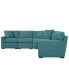 Фото #9 товара Radley Fabric 5-Piece Sectional Sofa, Created for Macy's