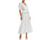 Фото #1 товара Evarae Womens Amber Maxi Dress White Size 6