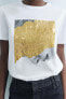 METALLIC T-SHIRT