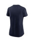 ფოტო #2 პროდუქტის Women's Navy Michigan Wolverines Primetime Evergreen Logo T-Shirt