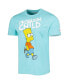 ფოტო #2 პროდუქტის Men's Light Blue The Simpsons Problem Child T-shirt