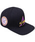 Фото #1 товара Men's Black Alcorn State Braves Arch Over Logo Evergreen Snapback Hat