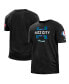 ფოტო #2 პროდუქტის Men's Black Charlotte Hornets 2021/22 City Edition Brushed Jersey T-shirt