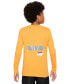 Big Kids Sportswear Relaxed-Fit Printed Long-Sleeve T-Shirt