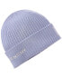 Фото #1 товара Givenchy Ribbed 4G Wool & Cashmere-Blend Beanie Men's Blue Os