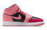 Air Jordan 1 Mid Coral Chalk GS 554725-662 Sneakers