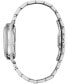 ფოტო #2 პროდუქტის LIMITED EDITION Women's Swiss Automatic Joseph Bulova Stainless Steel Bracelet Watch 34.5mm