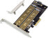 Фото #4 товара Kontroler Digitus PCIe 3.0 x4 - M.2 PCIe + M.2 SATA (DS-33172)