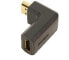 LogiLink HDMI Adapter - HDMI - HDMI - Black