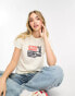 Фото #1 товара Levi's t-shirt with cactus logo in cream